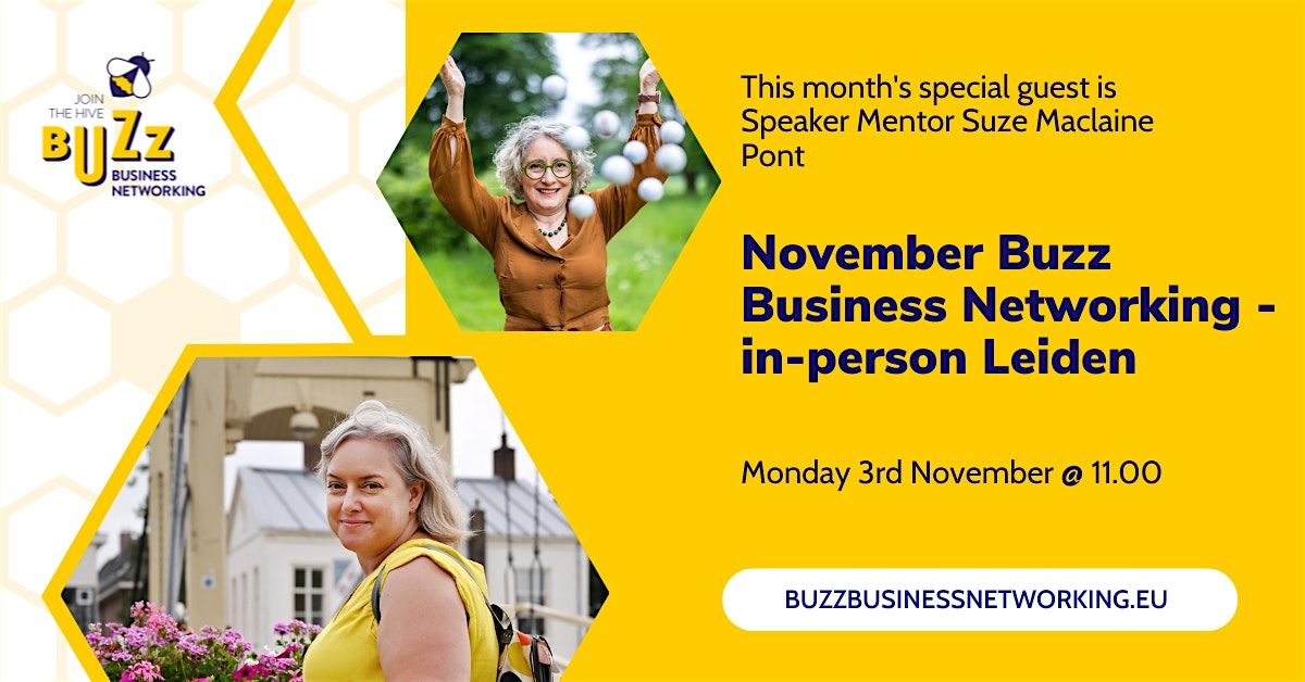 Nov 2025 Buzz Business Networking Meet Up \u2013 Leiden