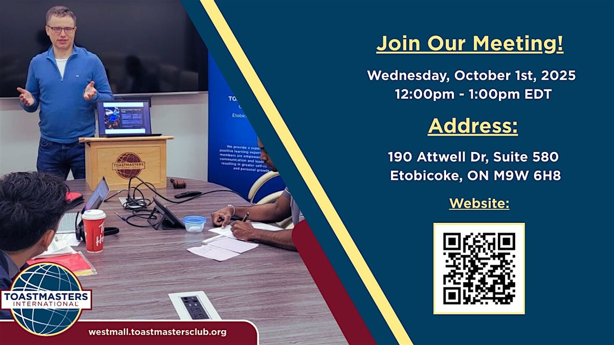 West Mall Toastmasters Club