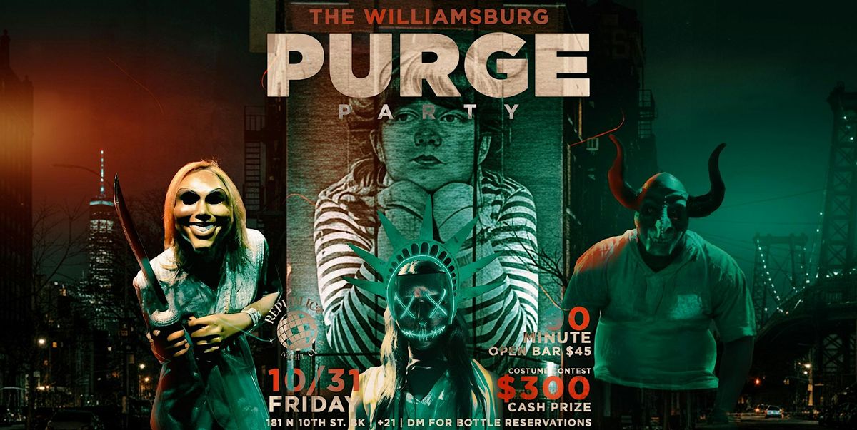The Williamsburg Purge - REPUBLIC HALLOWEEN PARTY