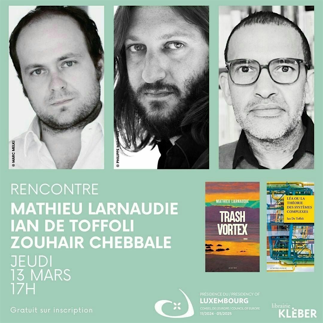 Rencontre avec Mathieu Larnaudie, Ian de Toffoli & Zouhair Chebbale