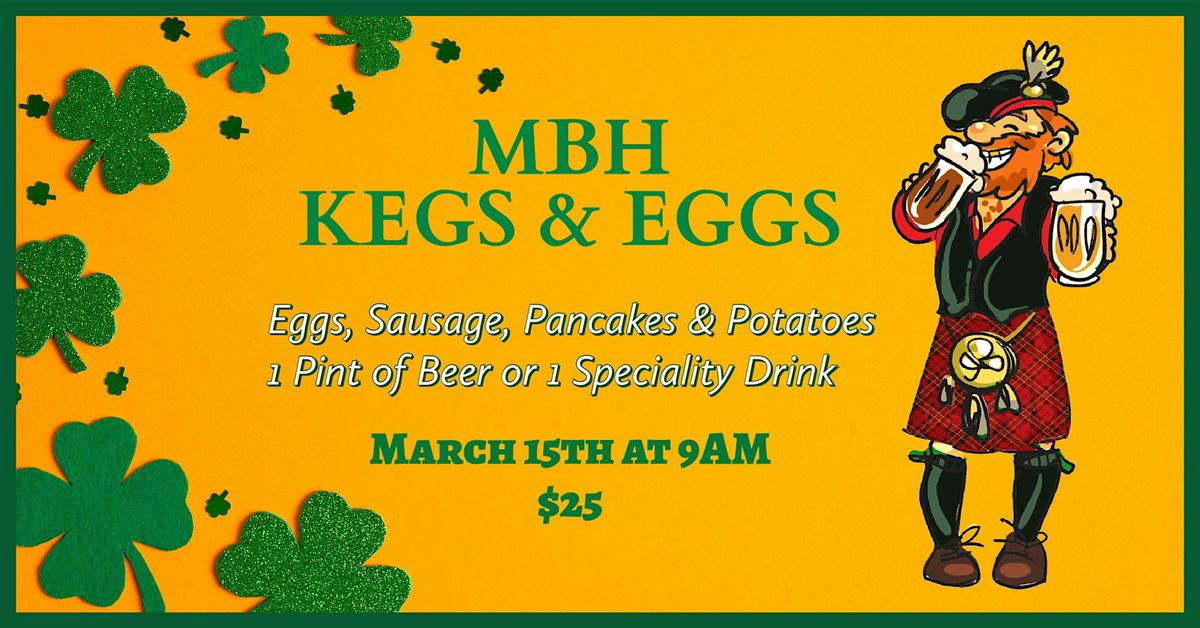 MBH Kegs & Eggs: Pre-Game the Downtown CF St. Patrick's Day Pub Crawl