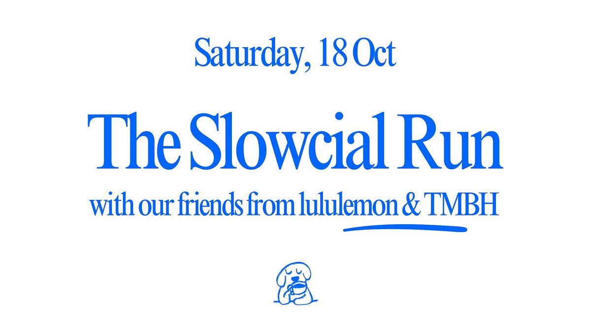 Slowcial Run with lululemon i12 Katong & TMBH