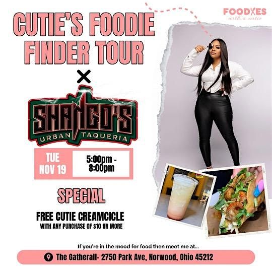 Foodie Wit A Cutie Foodie Finder Tour Stop @ Shango's