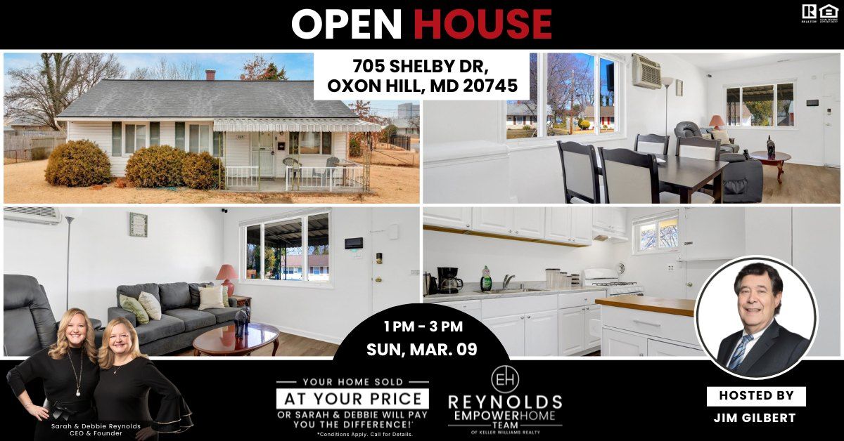 Open House at 705 Shelby Dr, Oxon Hill, MD 20745