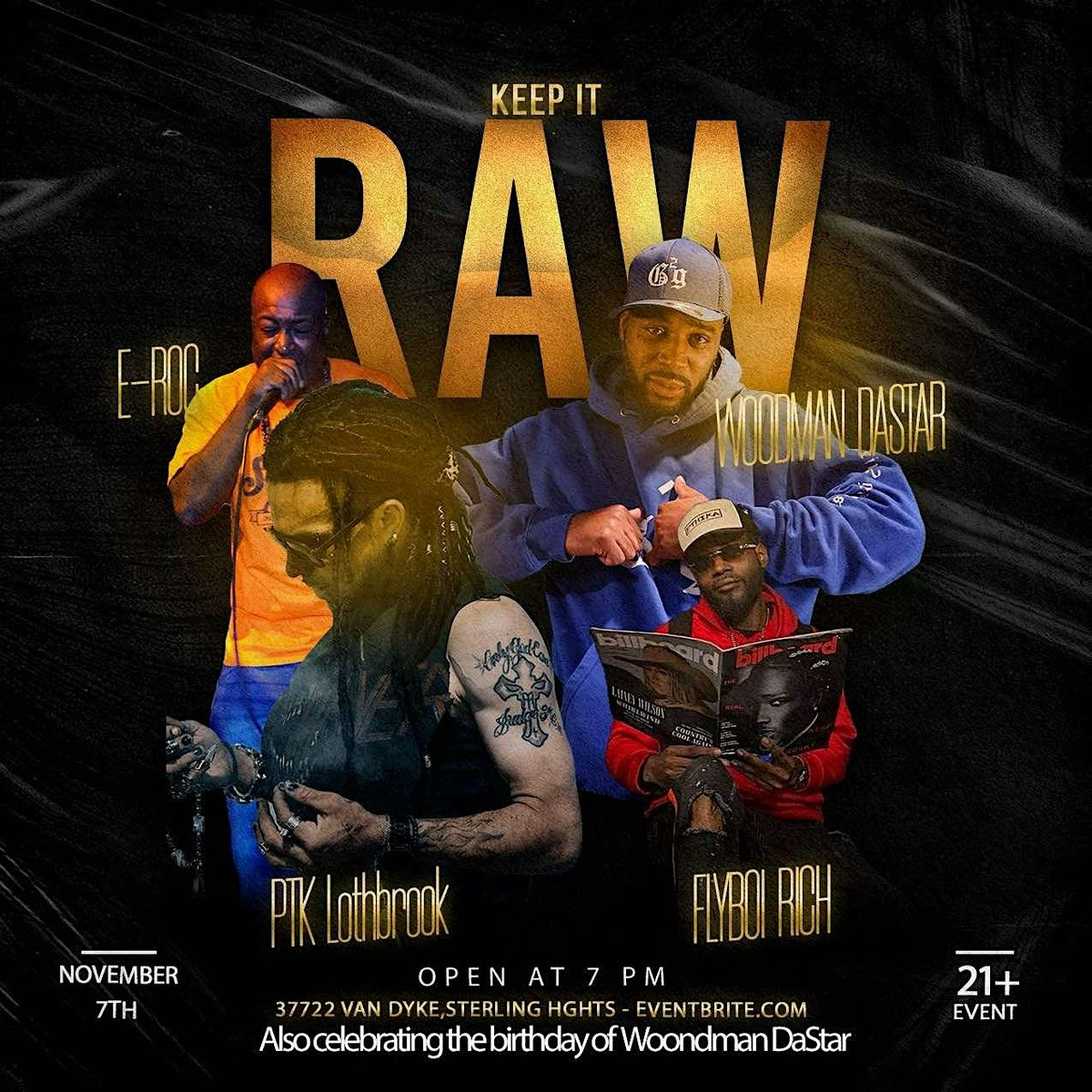 Keep It Raw- WoodMan DaStar & Eroc Tha GhettoPoet