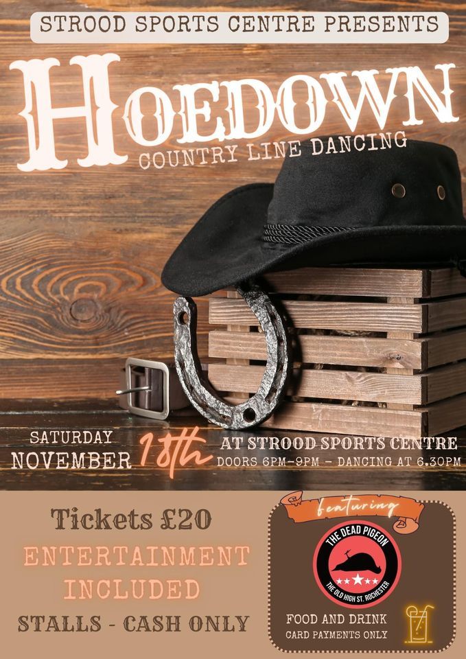 Strood Sports Centre hosts an Hoedown 