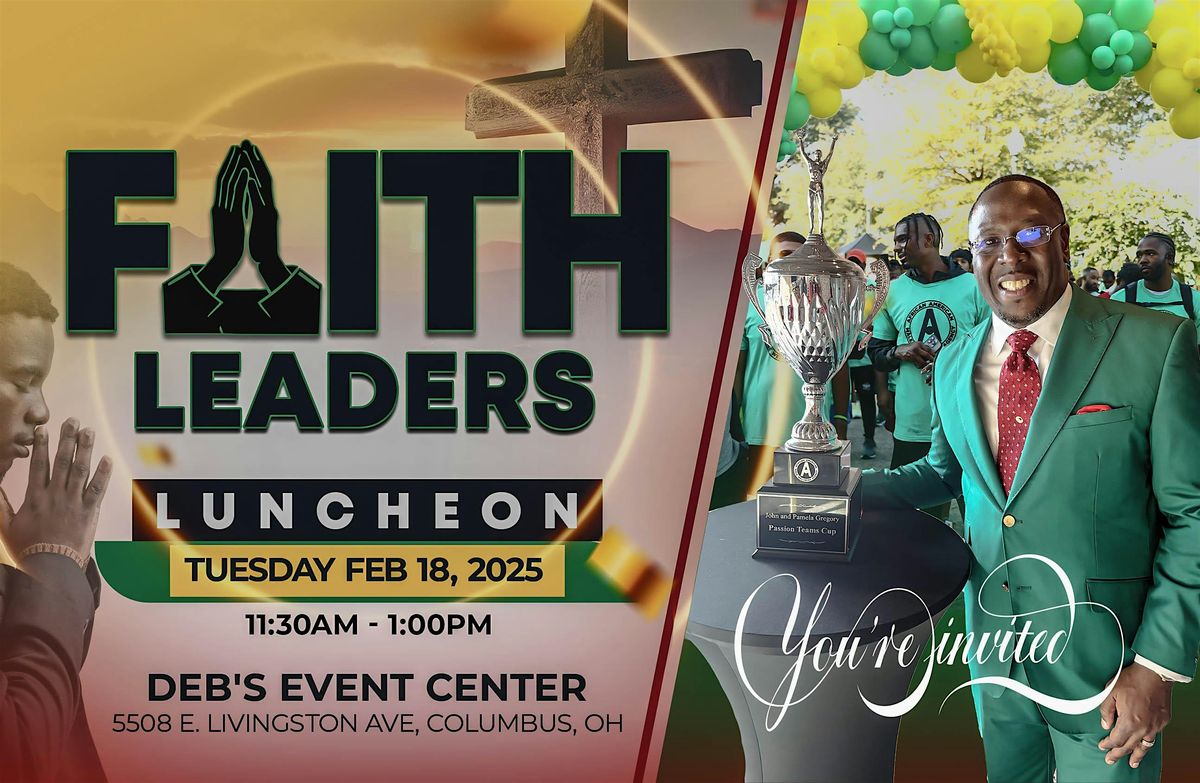 Faith Leaders Luncheon: Know your Numbers