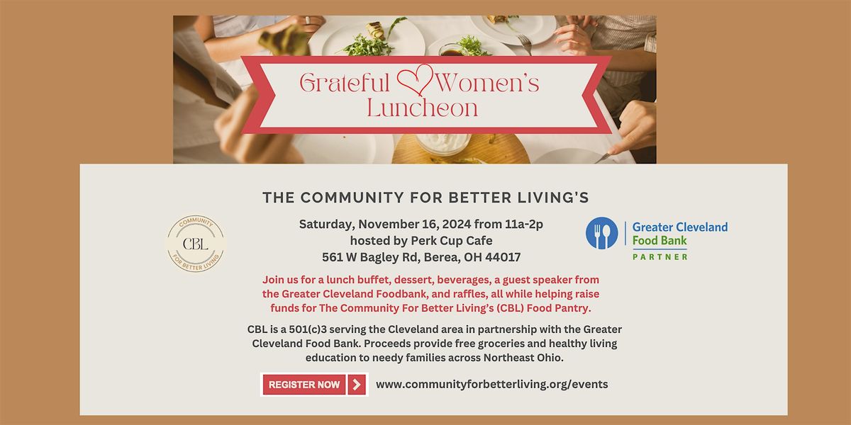 2024 Grateful Heart Women's Luncheon Fundraiser