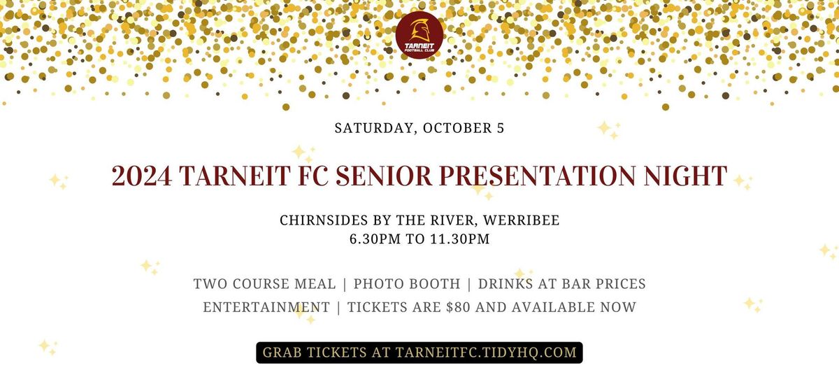 2024 Tarneit FC Senior Presentation Night