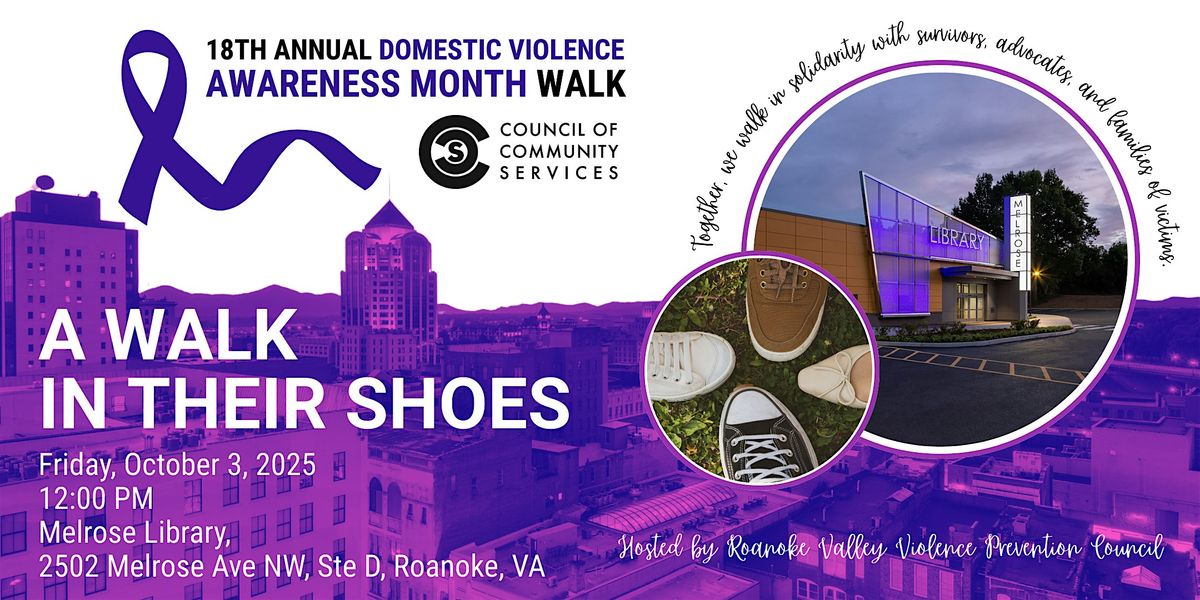 18th Annual A Walk in Their Shoes - Resource Fair
