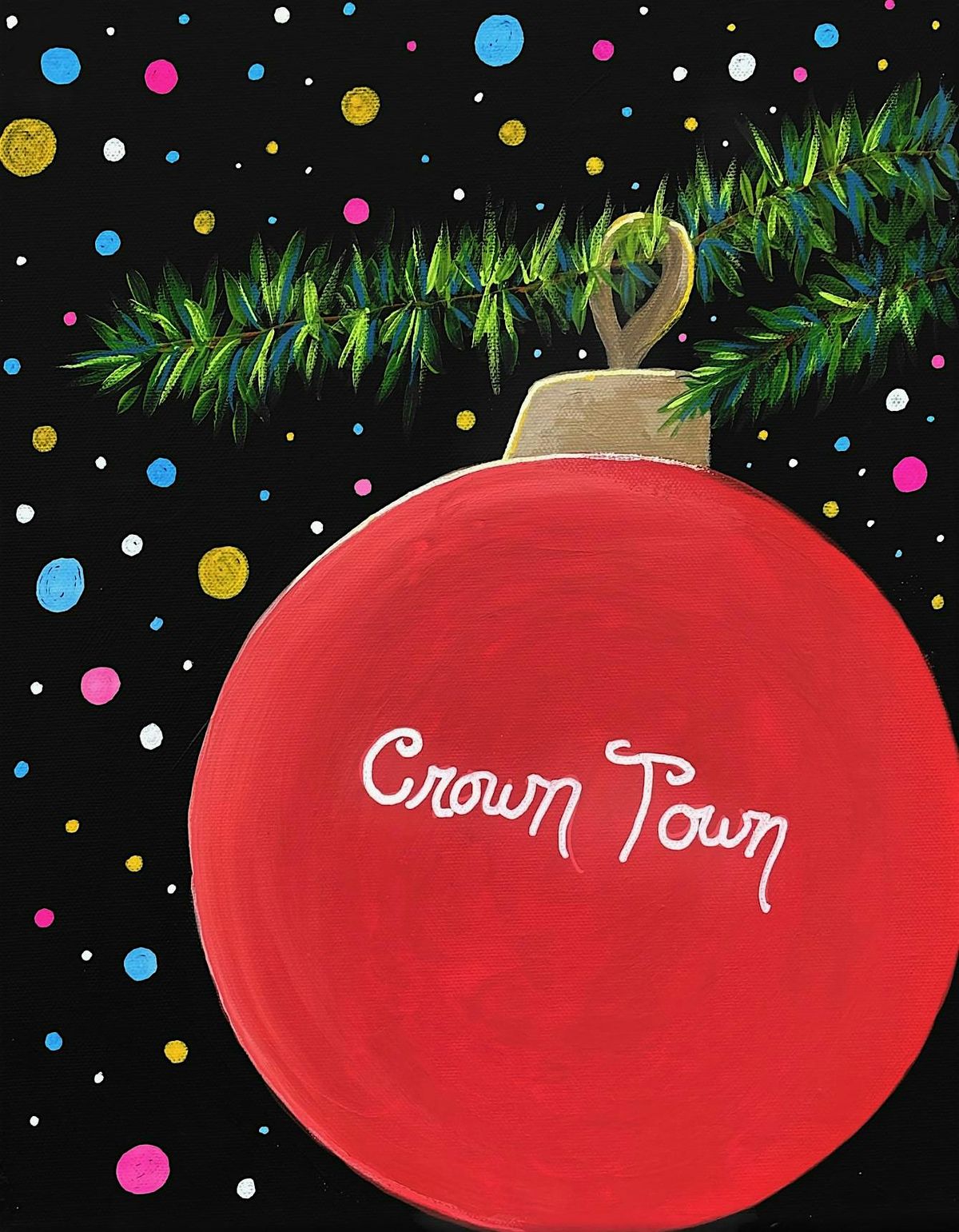 HOLIDAY ORNAMENT Paint & Sip