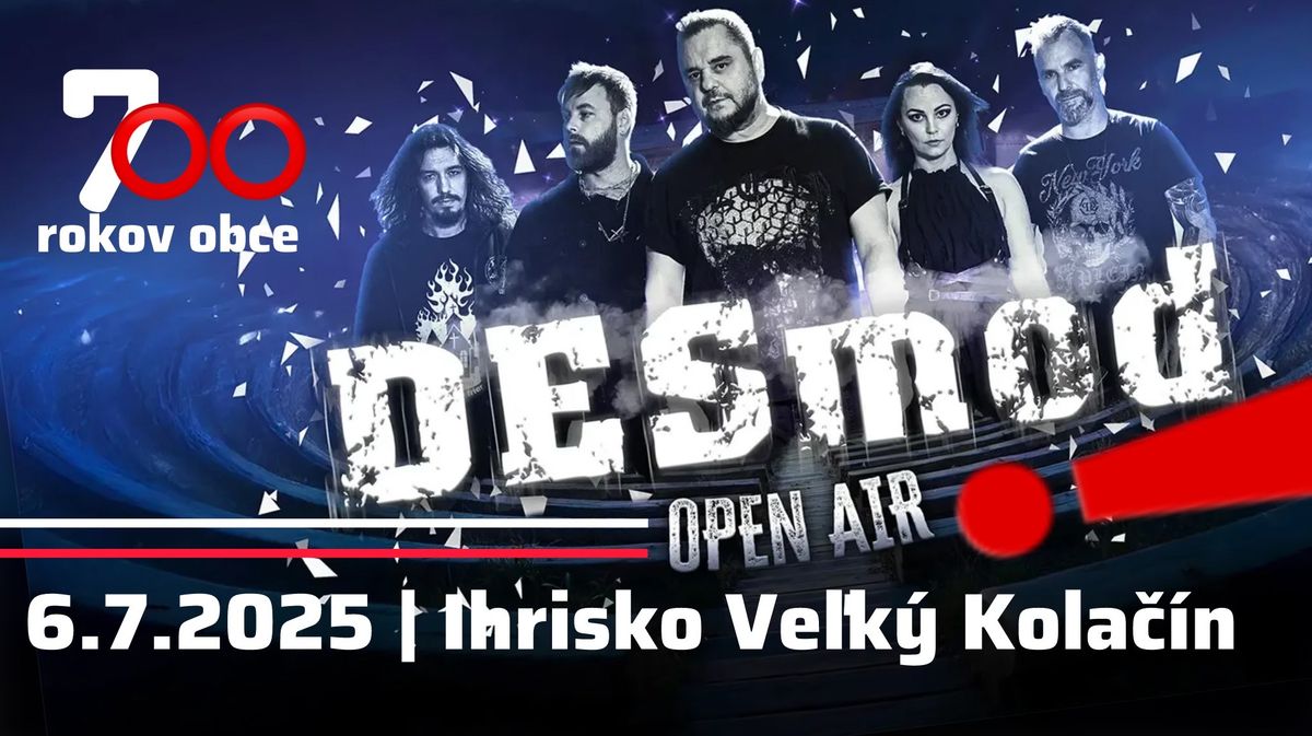 6.7.2025 | koncert DESmod | Futbalov\u00e9 Ihrisko - Nov\u00e1 Dubnica | Ve\u013ek\u00fd Kola\u010d\u00edn