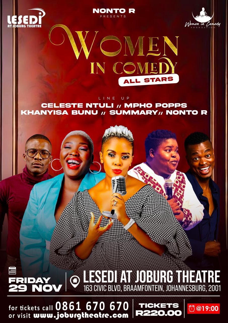 Women in Comedy All Stars Joburg theatre 