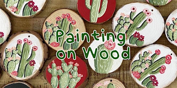 Painting Wood Slices