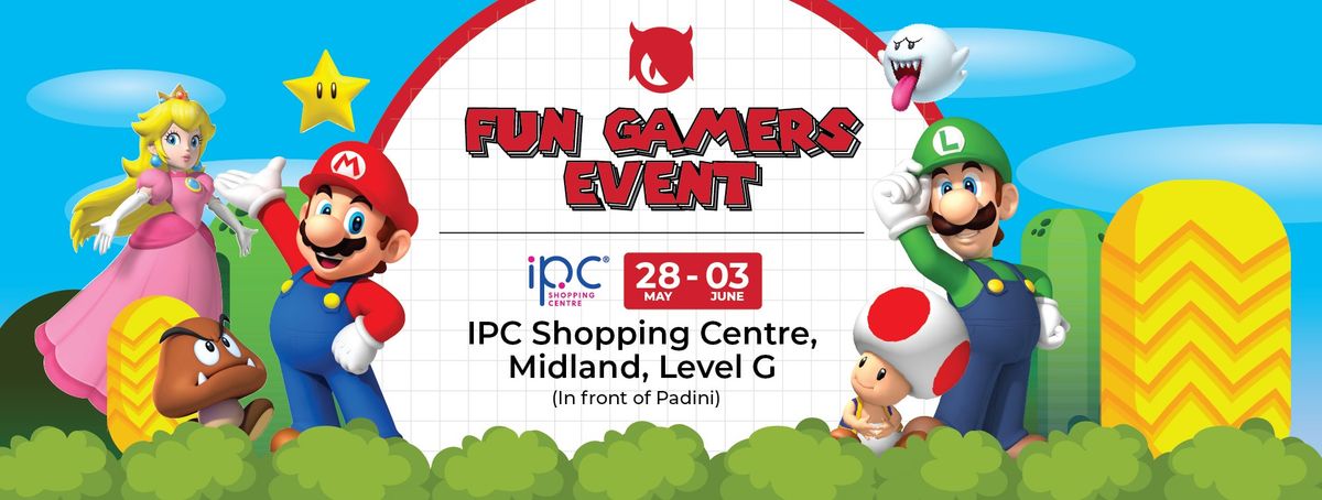 School Holiday Activity: Fun Gamers Event at IPC Shopping Centre 