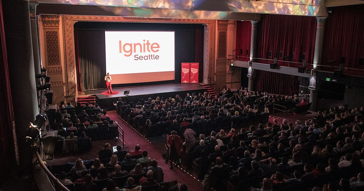 Ignite Seattle's 49th Live Storytelling Event @ Town Hall