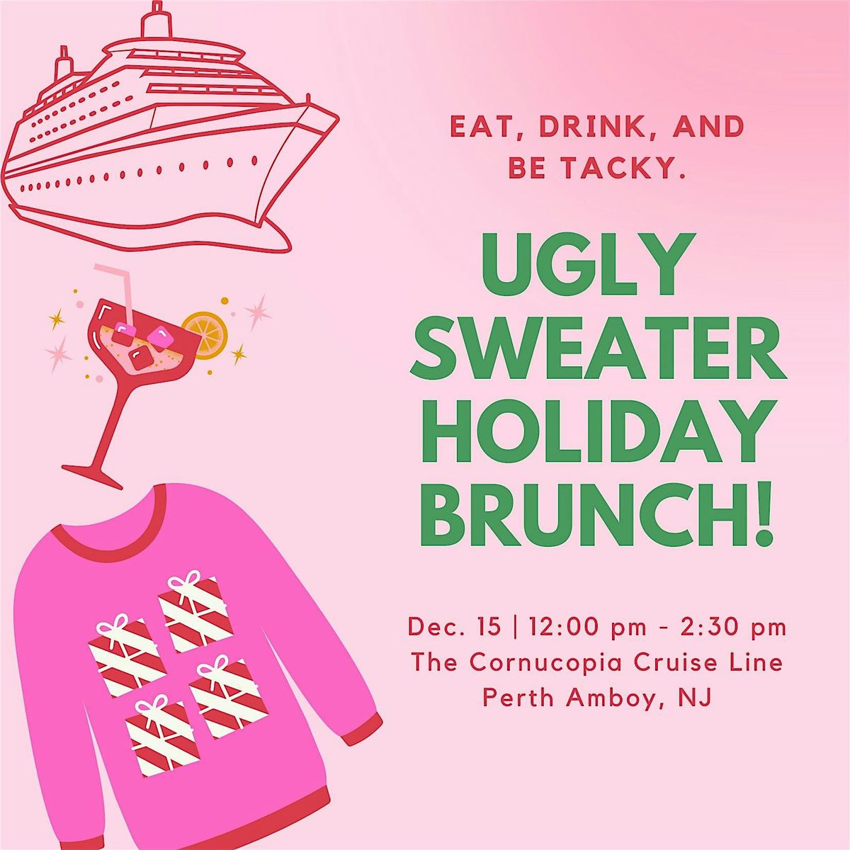 UGLY SWEATER HOLIDAY BRUNCH