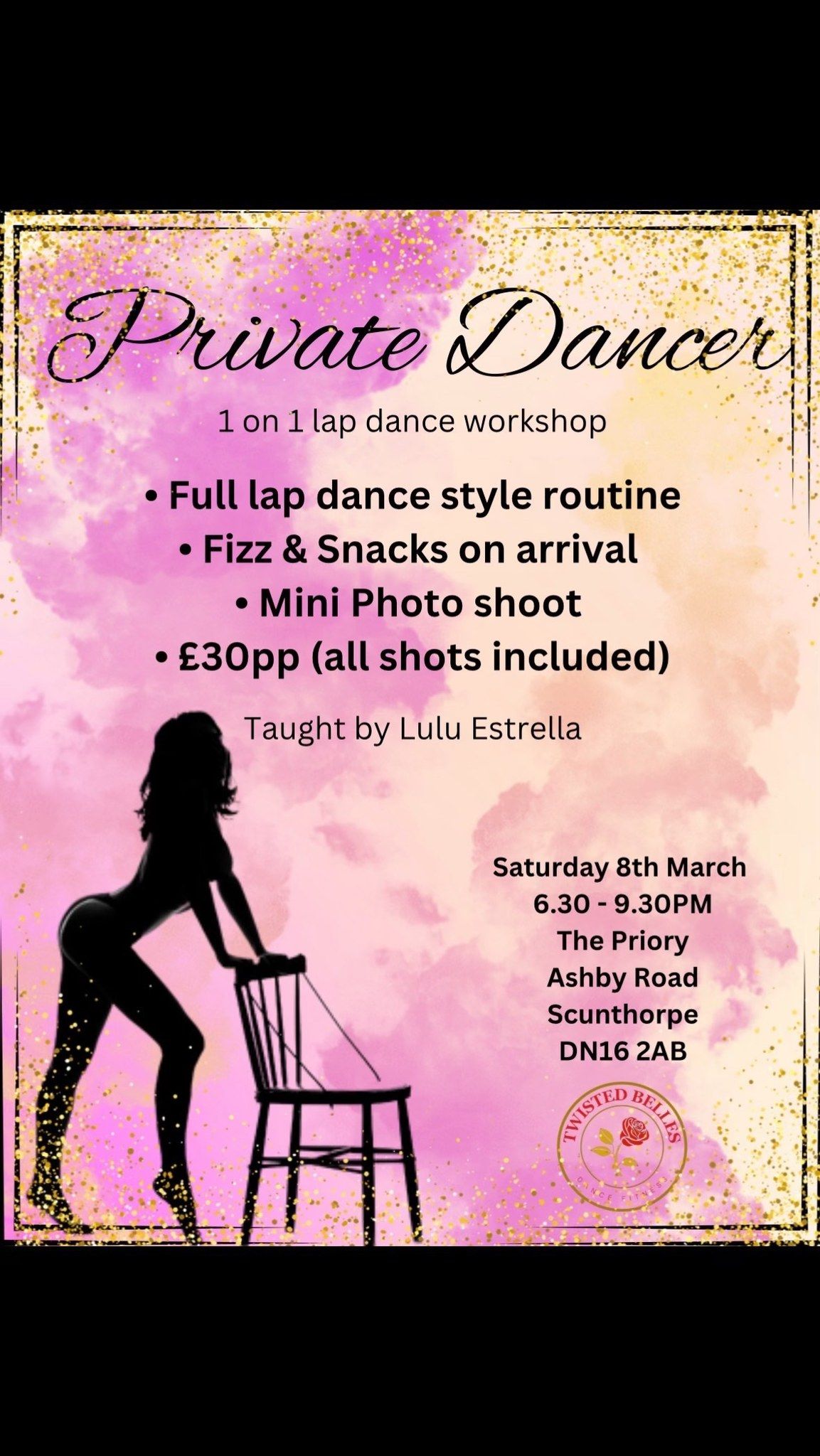 Private Dancer Workshop \u2764\ufe0f\ud83e\udd40\ud83d\udda4