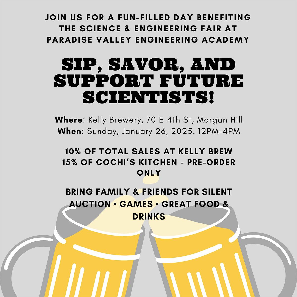 Sip, Savor, and Support Future Scientists!