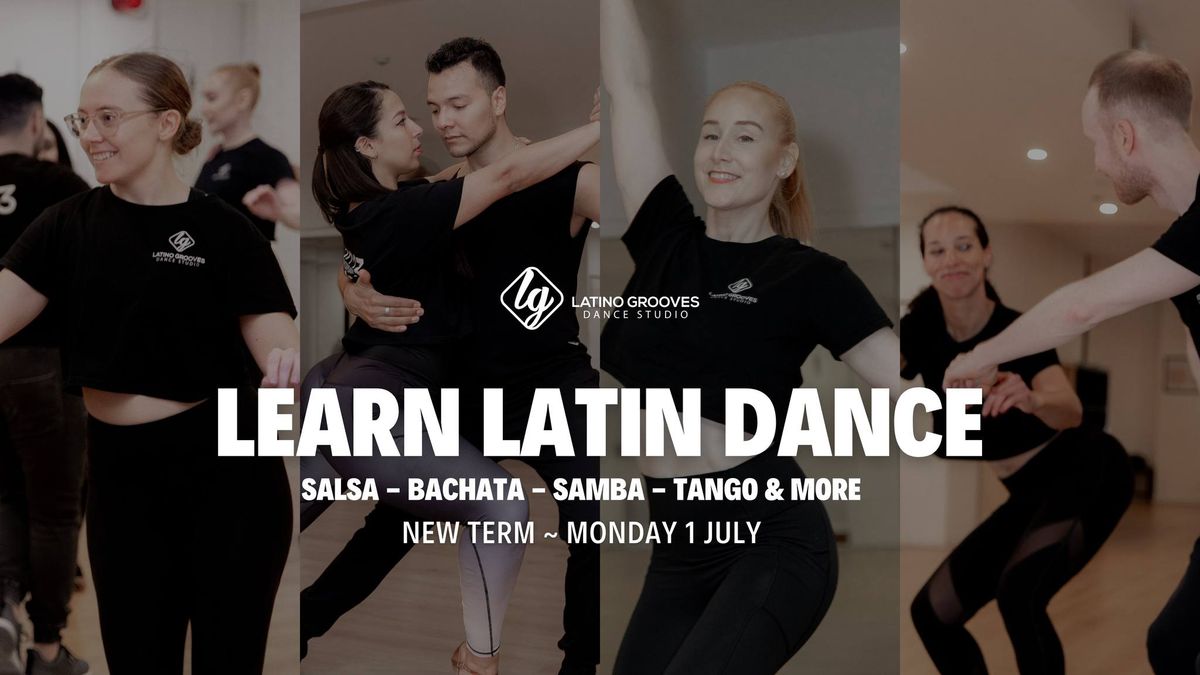 Learn Latin dance - 2024 Term 5 classes