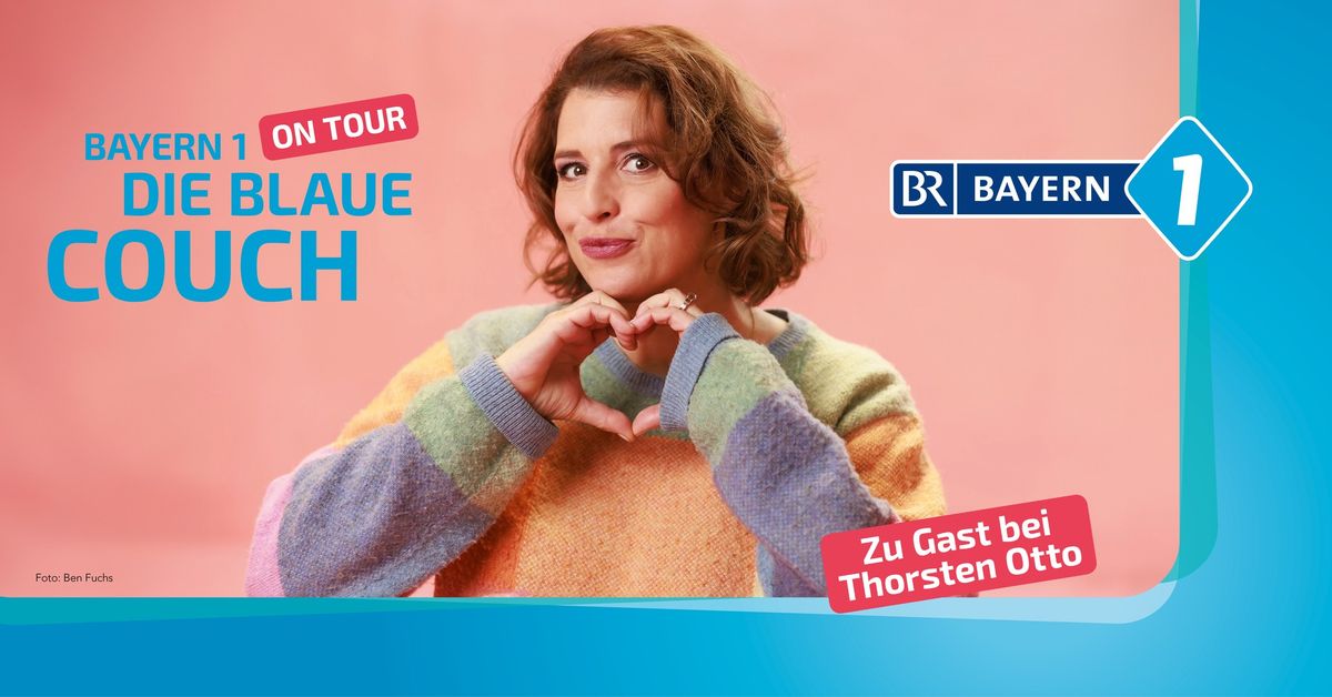 Die Blaue Couch on Tour: Elena Uhlig zu Gast bei Thorsten Otto