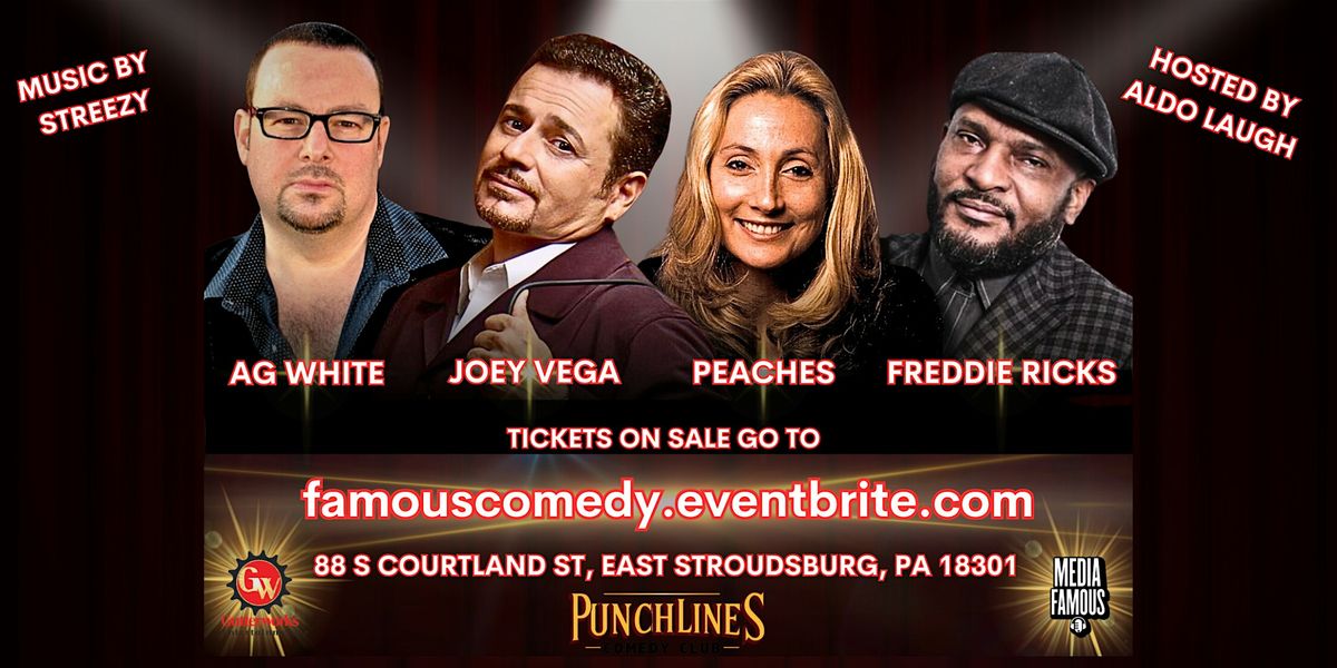 Comedy Live - Joey Vega, A.G. White, Peaches, Aldo Laugh, Freddie Ricks