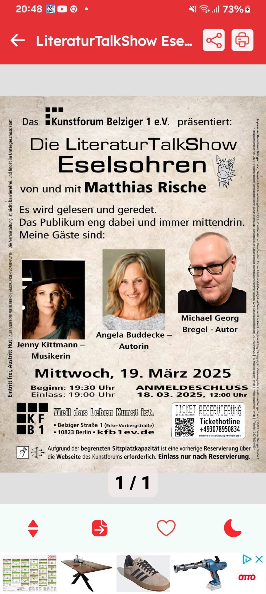 LiteraturTalkShow Eselsohren '25