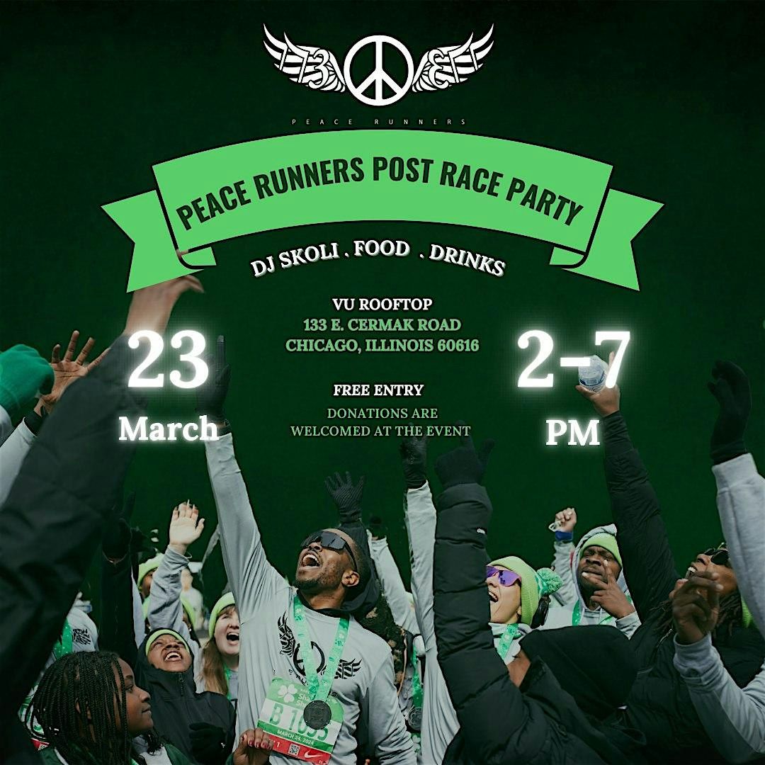 Peace Runners 773 Shamrock Shuffle Post Race Party