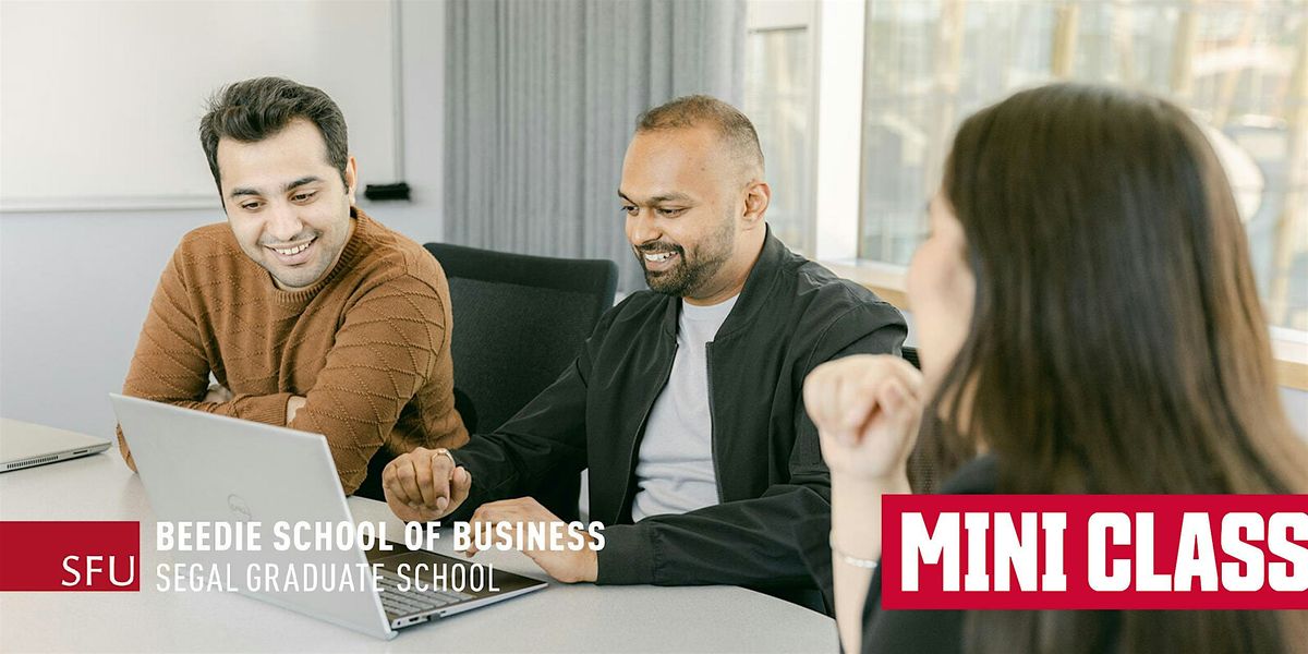 MBA Experience - Business Analytics: Making Smarter Decisions with Data