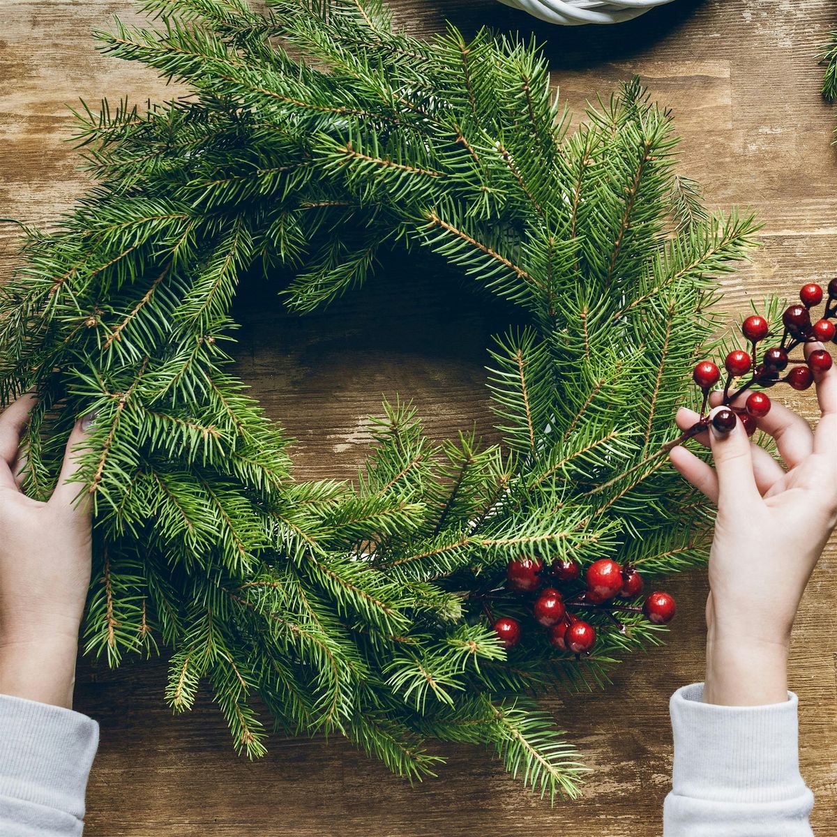 Holiday Wreath Making