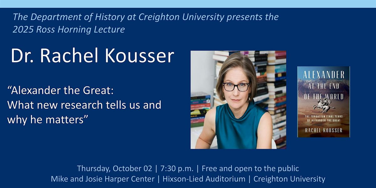 Creighton University's 2025 Ross Horning Lecture