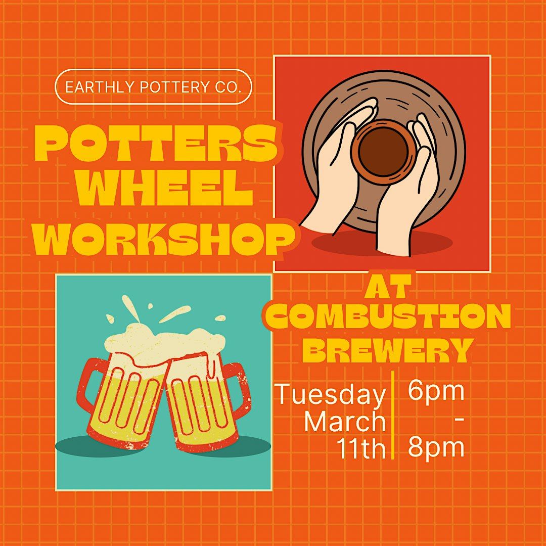 Potters Wheel Workshop at Combustion Brewery 3\/11