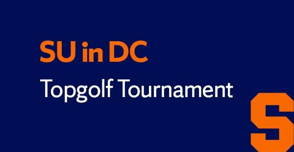 SU in DC TopGolf Tournament