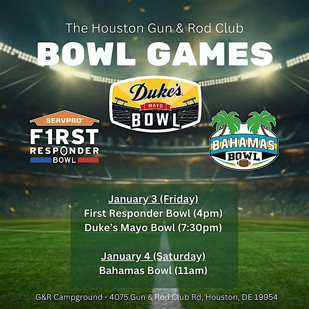 New Year's Bowl Games Watch Party