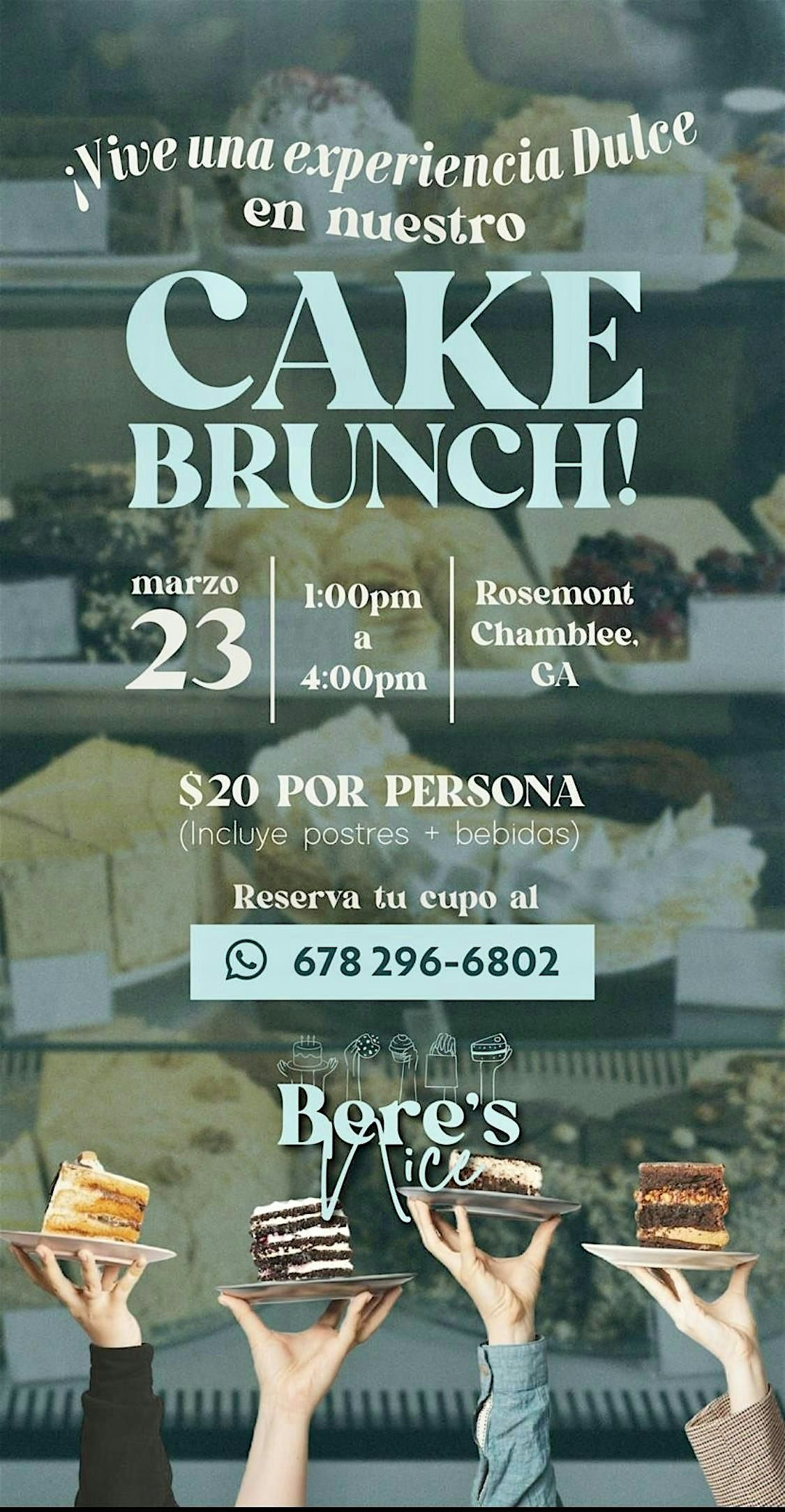 Bere\u2019s Nice Cake Brunch