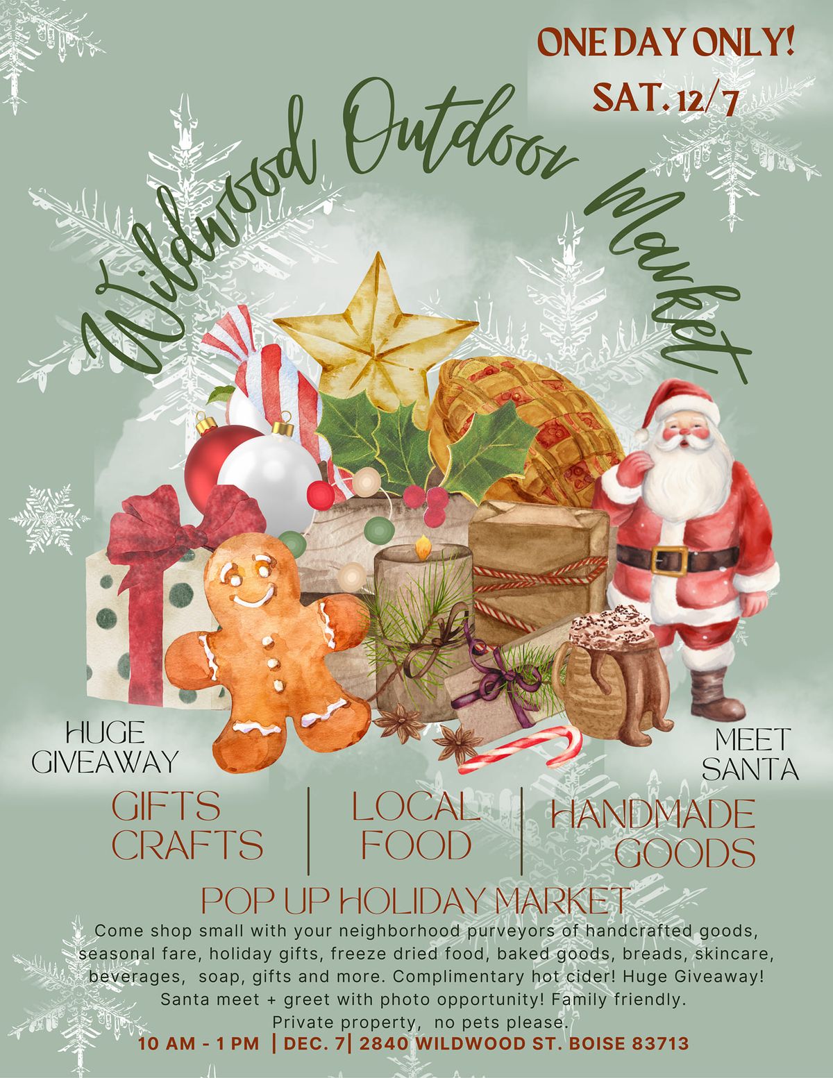 Winter Holiday Market- Wildwood Outdoor Market 