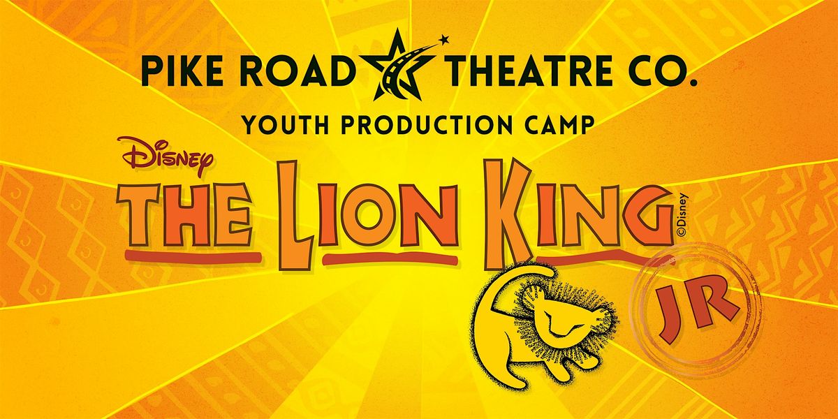 Youth Production Camp | Lion King  Jr.