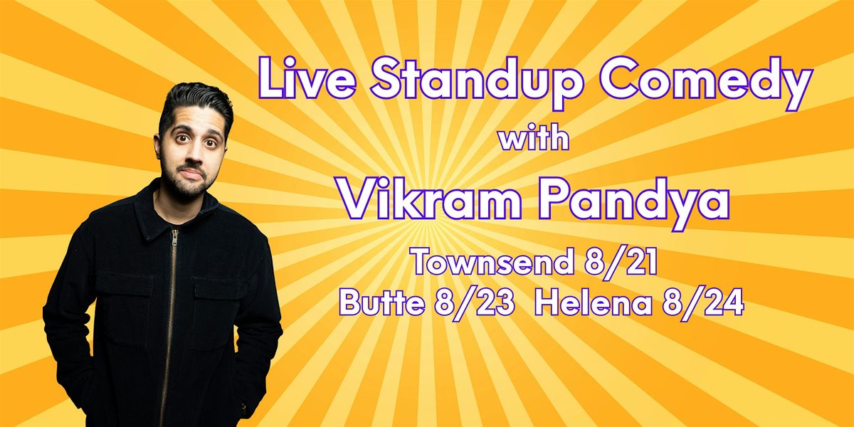 Live Standup Comedy with Vikram Pandya at Reeder's Alley!