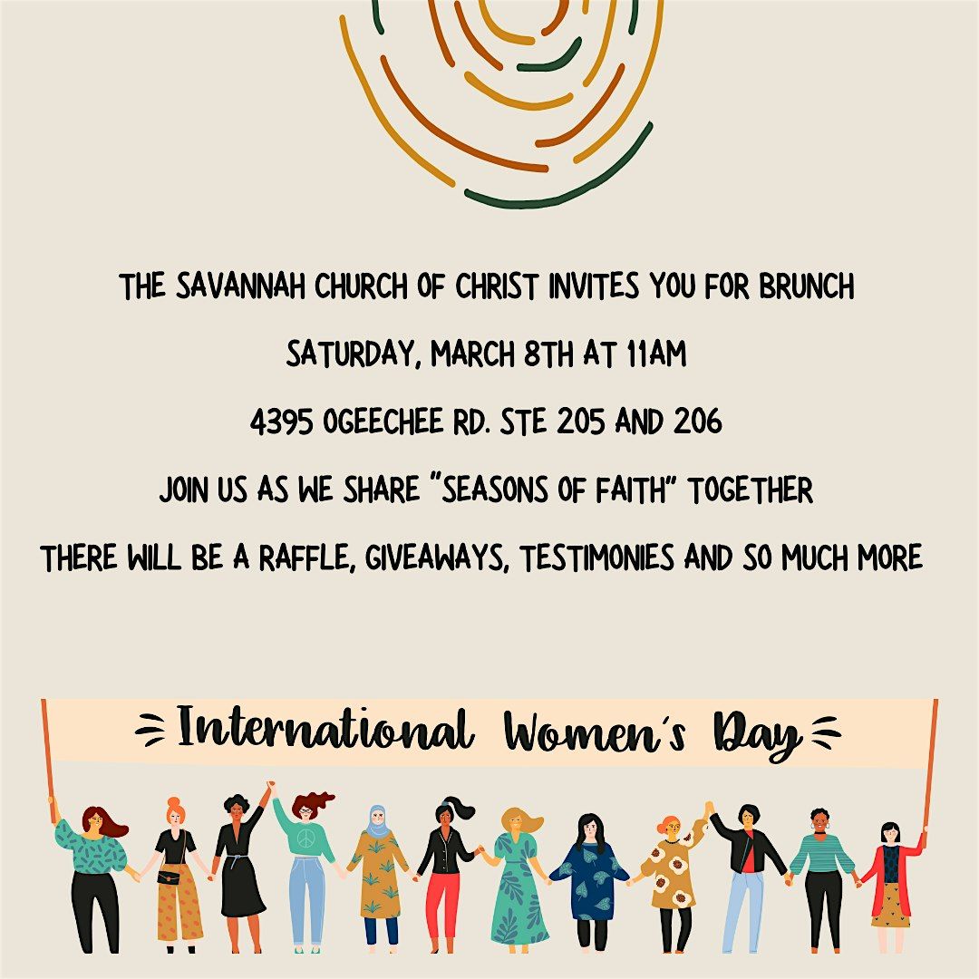 International Women's Day Seasons of Faith