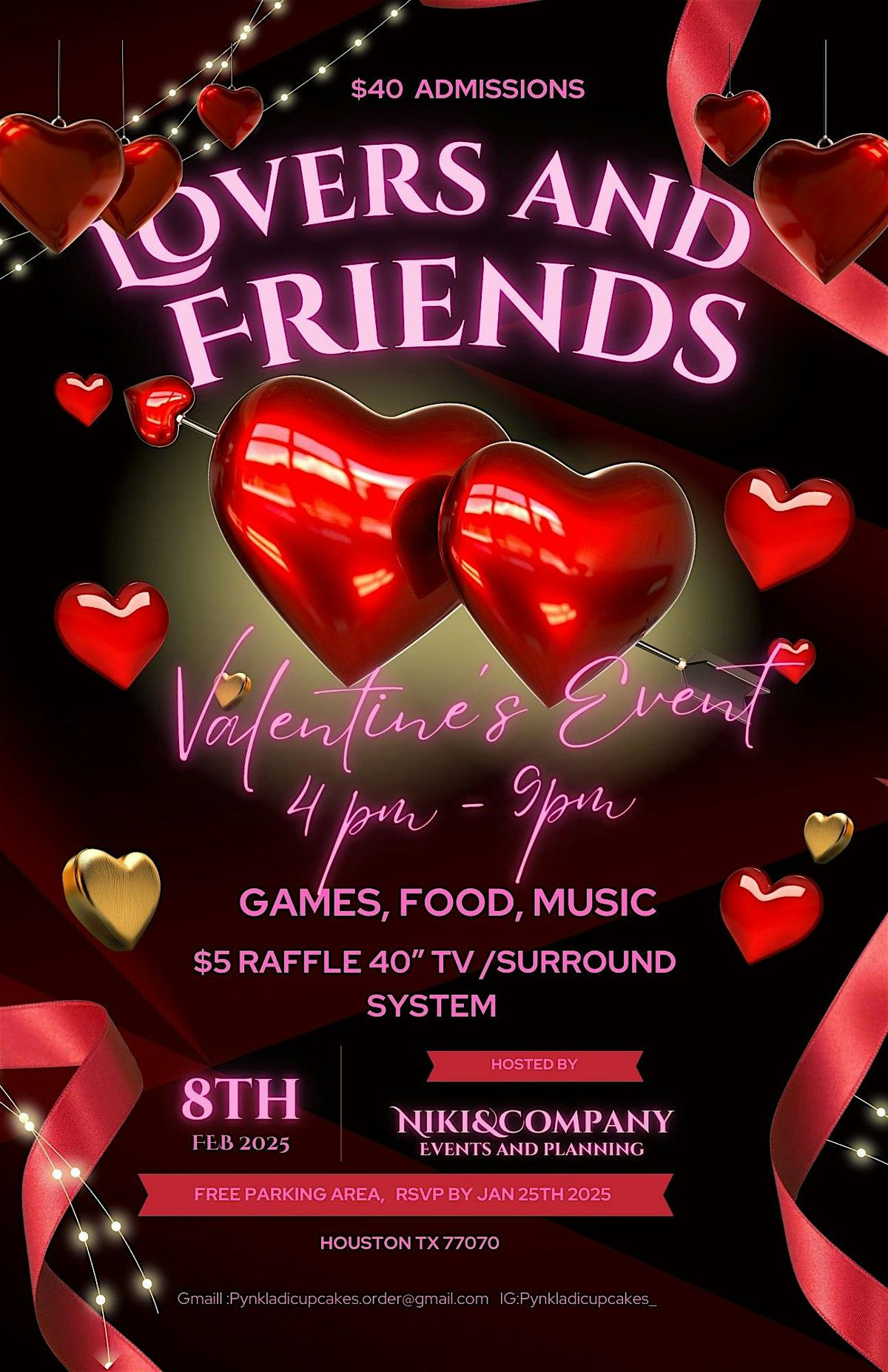 LOVER'S AND FRIEND'S RSVP