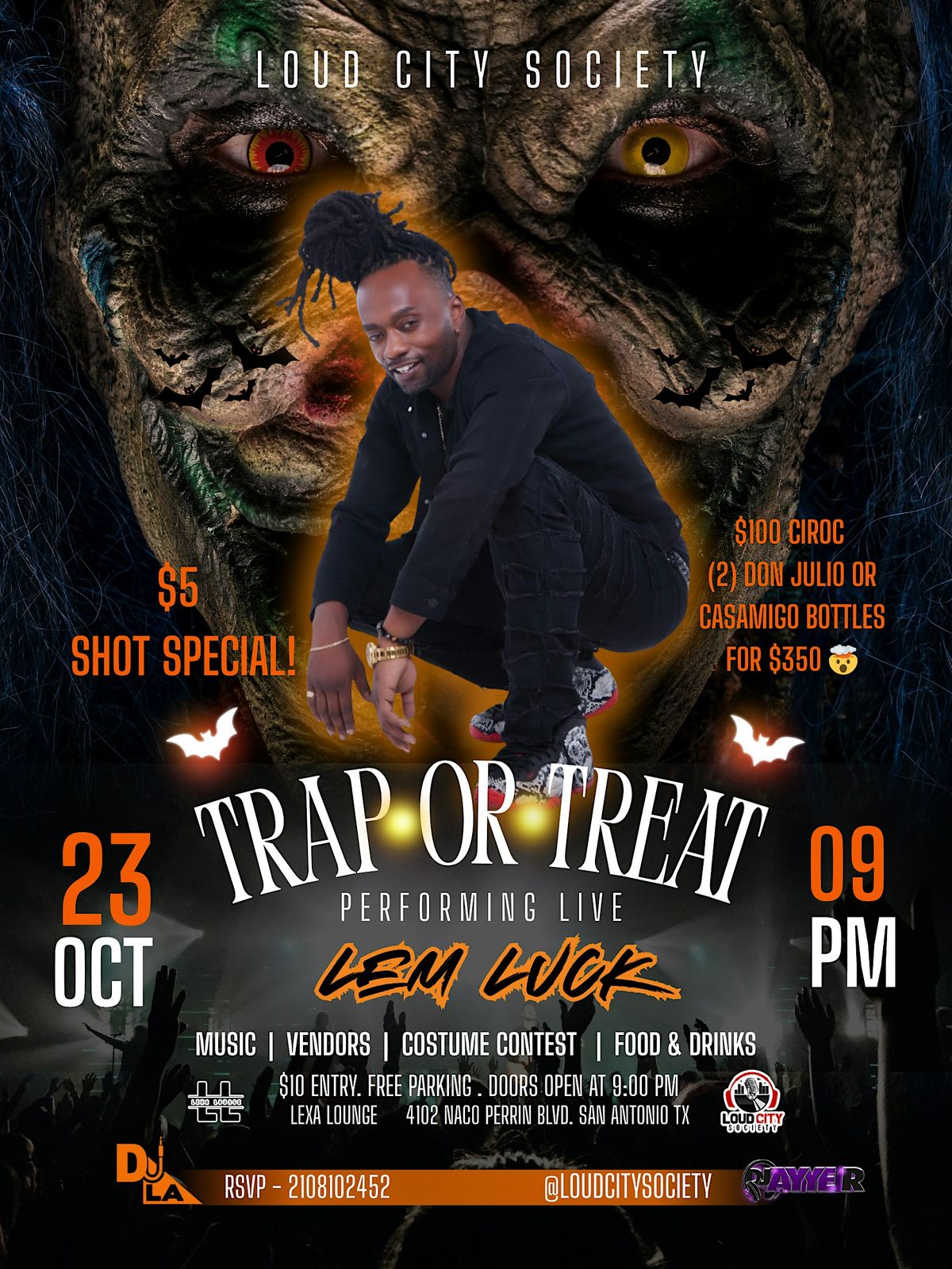 Trap or Treat Featuring Lem Luck