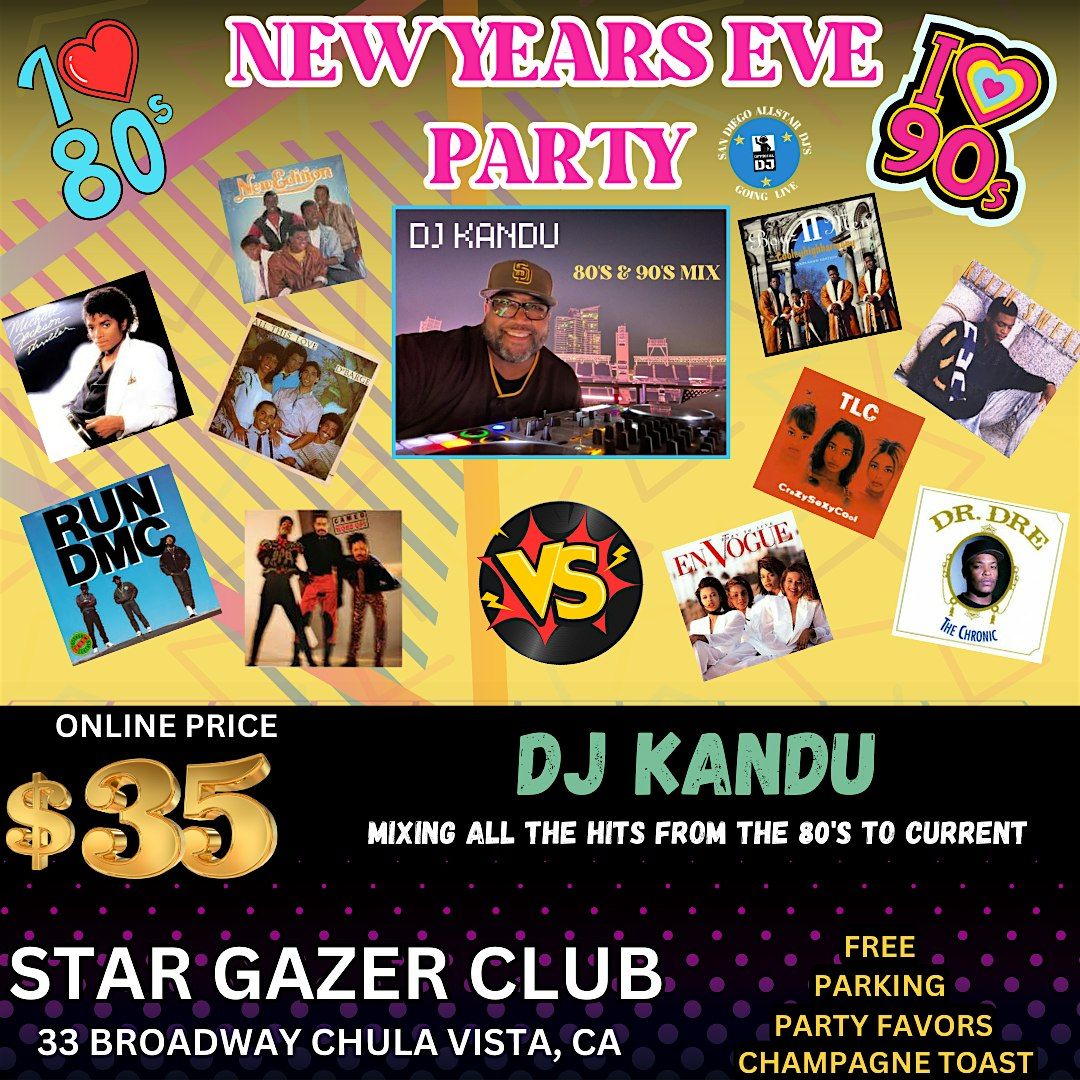 2025 New Years Eve Party "DJ Kandu"