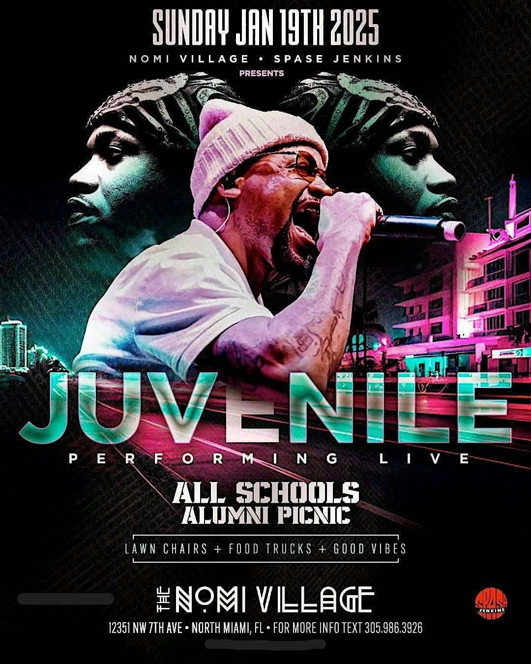 MIAMI ALL SCHOOLS PICNIC _ Juvenile Performing Live