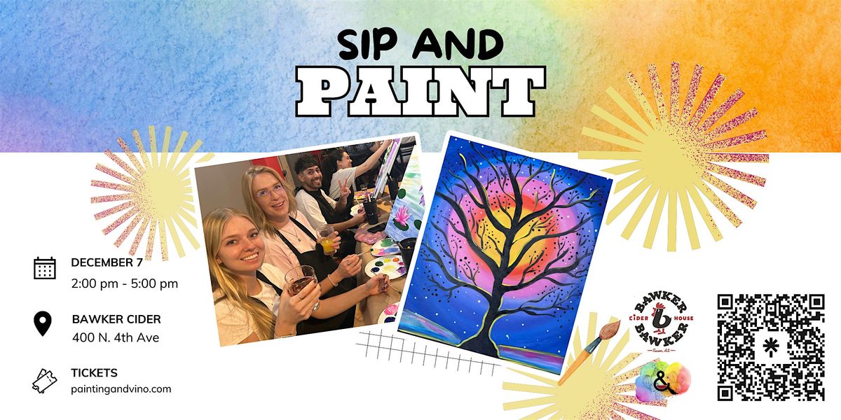 \u2018Tree of Life\u2019 Paint and Sip at Bawker Cider