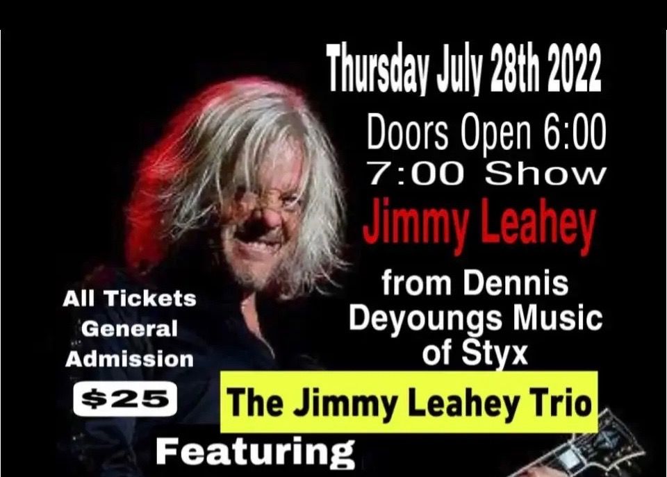 Jimmy Leahey from Dennis DeYoungs Music of Styx !