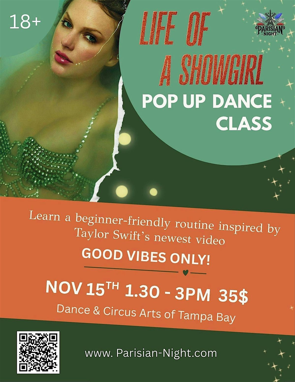 Taylor Swift: Life of a Showgirl Pop-Up Dance Workshop