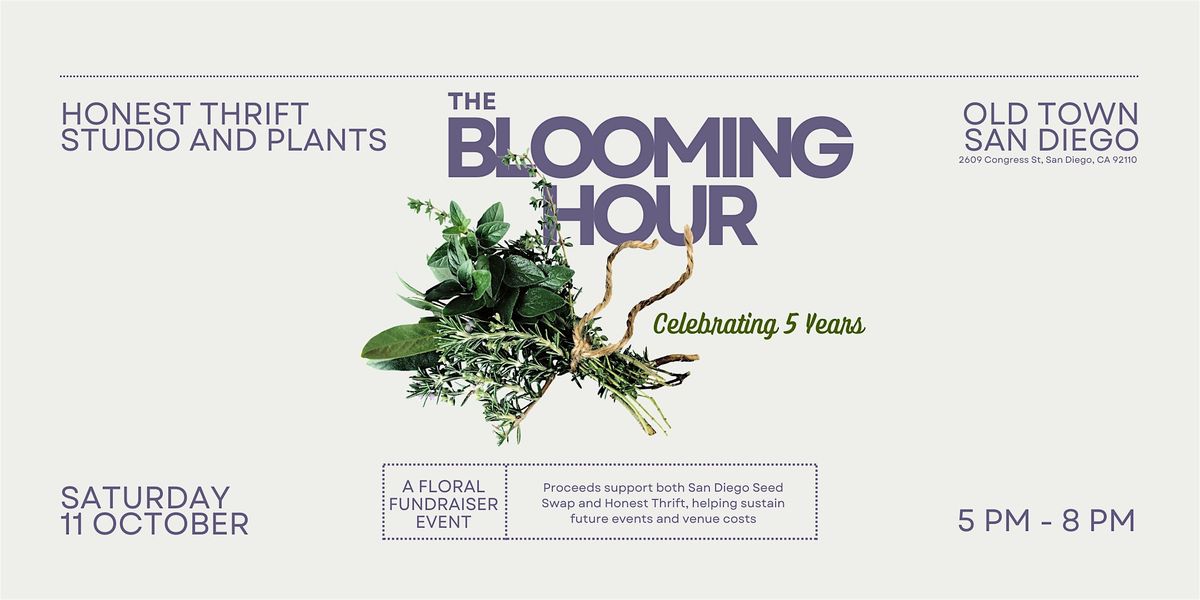 The Blooming Hour: A Floral Fundraiser
