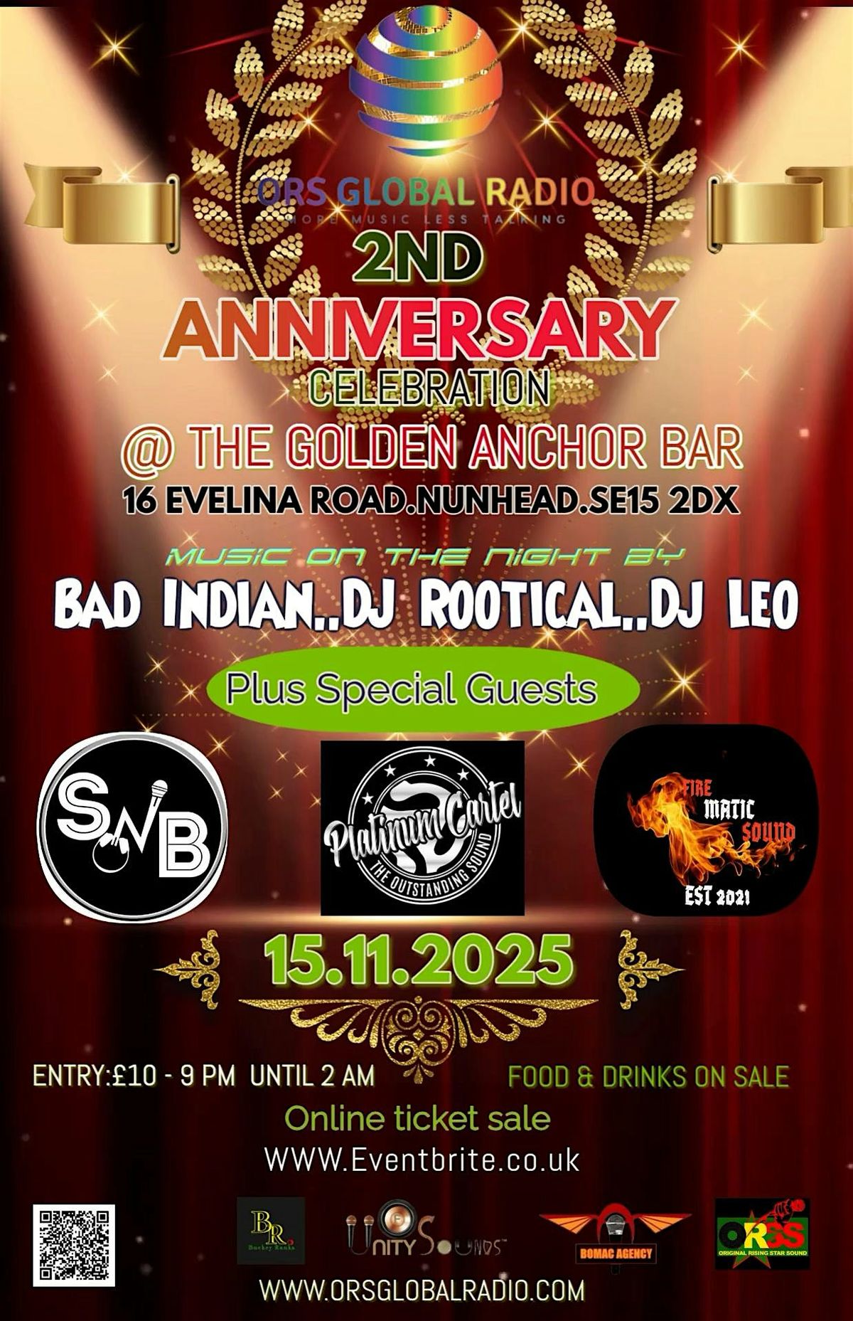 ORS GLOBAL RADIO 2ND YEAR ANNIVERSARY CELEBRATION!!