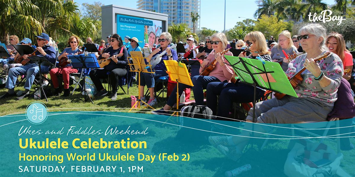 Ukulele Celebration honoring World Ukulele Day