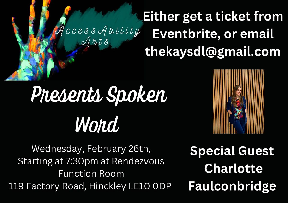 AccessAbility Arts Presents Spoken Word (February 2025)